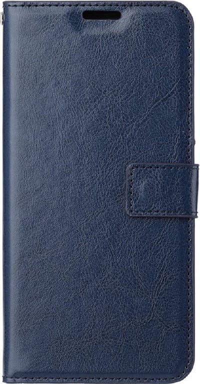 LuxeBass Hoesje geschikt voor Motorola Moto E32 - Boekhoesje met kaartvakken - Blauw gsm hoesje - telefoonhoes - telefoonhoesjes