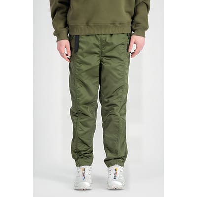 Alpha Industries Nylon Pant Uv Sage-green Size: XS | Tailored Pants Outlet | Heren | Groen