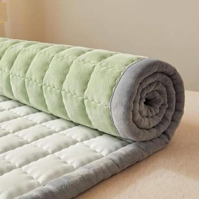 Oprolmatras - Vloermatras Gast - Tijdelijk slapen - Ruimtebesparend ontwerp - Niet gespecificeerd - Groen