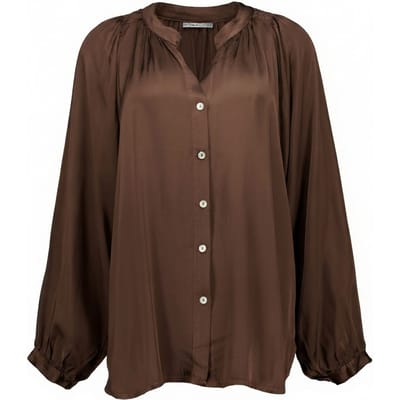 Amelie Copenhagen - Blouses Donkerbruin 6730rvp