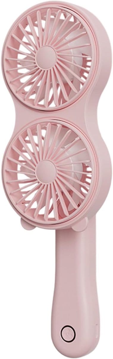 Ventilator — draagbare ventilator — persoonlijke tafelventilator — oplaadbaar via USB — koelventilator — Ideaal voor op reis, het strand, bruiloften, de sportschool en buitenactiviteiten