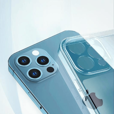 ShieldCase telefoonhoesje geschikt voor Apple iPhone 13 Pro hoesje met camerabescherming - transparant - Camera cover - Camerabescherming - Hoesje met bescherming camera - doorzichtig