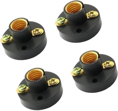 Mini Lampenhouder Set van 4 Stuks - Plastic Lampbases voor Gloeilampen, Onderwijs en DIY Experimenten voor Studenten