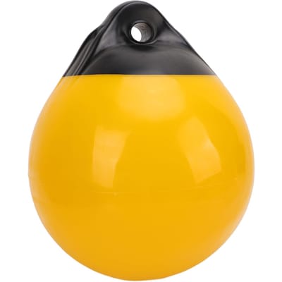 Boot Meerboeien Anti-Botsing Waterdicht Opblaasbare Boot Boei Bal Schild Beschermer voor Jachten Vissersboten A25 Model yellow