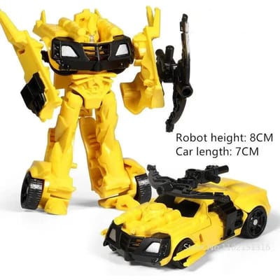 Mini Kit Robot de Transformation Jouets Modèles 2 en 1 Jouet Voiture Déformable Robots Jouets pour Enfants Cadeau Figurine Jouets pour Enfants