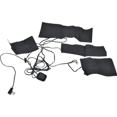 5V 2A USB Elektrisch Verwarmde Jas Verwarmingskussen Instelbare Temperatuur 4 in 1 Kit