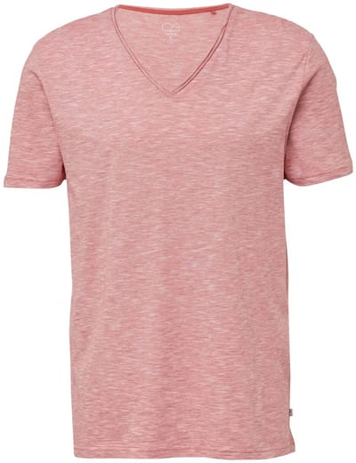 Q/S designed by - Heren t-shirt - Maat L - Mannen - blauw - katoen