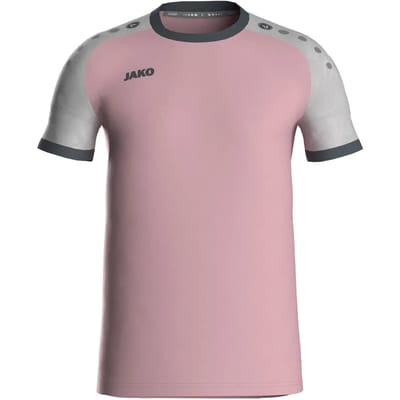Jako Iconic Shirt Korte Mouw Kinderen - Antiek Roze / Zachtgrijs / Antra Light | Maat: 152