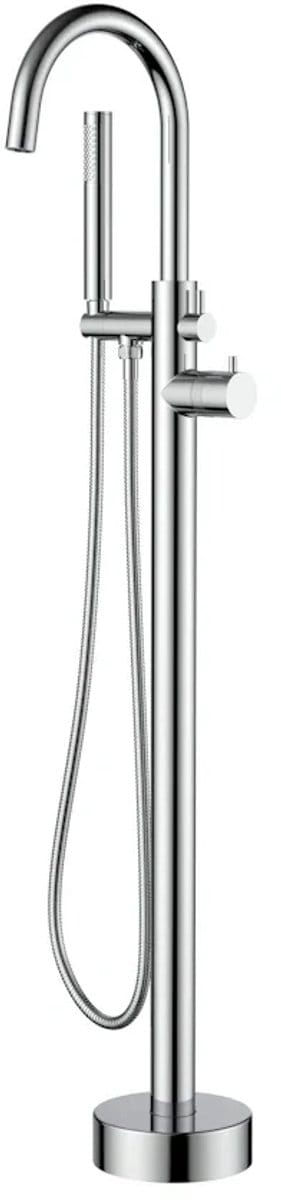 DutchLine Thermostatische Badkraan Chroom S-Grip