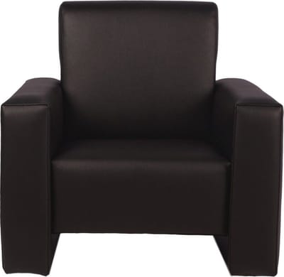 MamaLoes Jamie Zwart Leren Kinderfauteuil - Kindersofa - Kinder Fauteuil - Kinderfauteuils - Peuterstoeltje