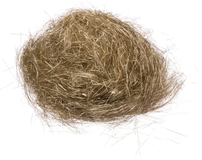 Feeric Christmas engelenhaar - goud - 50 gram - synthetisch - kerstboom lamettahaar