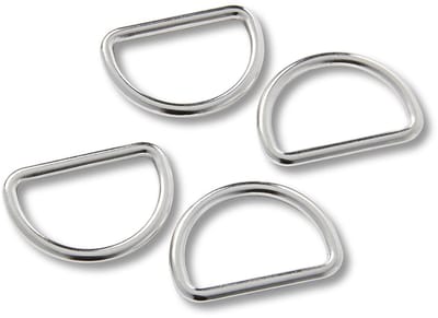 PRYM D-Ringen 25 mm zilverkleurig 555225 - Prym