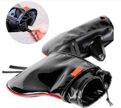 Fietshandvat Mofjes voor Motor en Scooter - Dikke Warme Winterbescherming, Waterdicht en Thermisch, Ideaal voor Koude Weersomstandigheden | Winter Handvat Verwarmers