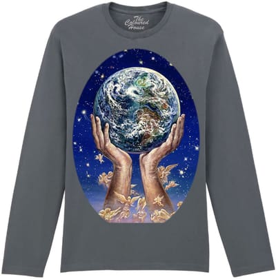 Hands Of Love The Coloured House Longsleeve T-shirt XXL