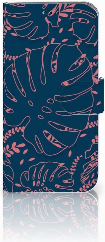 Samsung Galaxy A40 Hoesje Palm Leaves