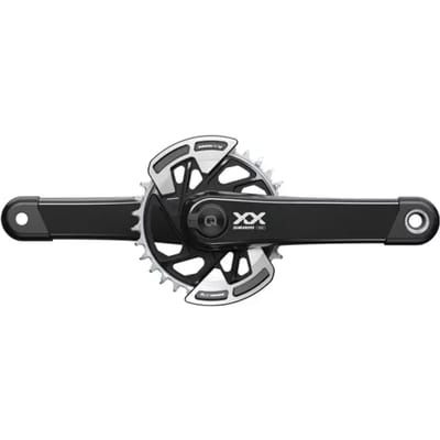 Sram Xx Eagle Spindle Q174 Cl55 Dub Crankstel Met Vermogensmeter Zwart,Zilver 175 mm / 32t