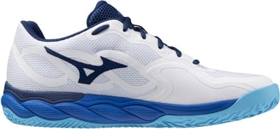 Mizuno Tennisschoen Padelschoen Wave Enforce Court Heren Blauw Wit