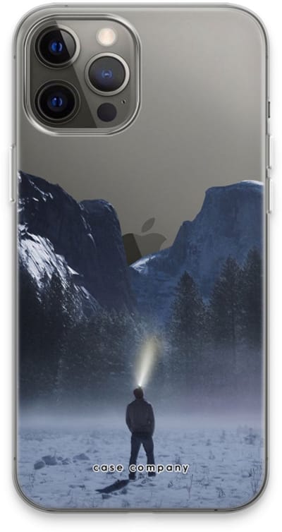 Case Company® - Hoesje geschikt voor iPhone 13 Pro Max hoesje - Wanderlust - Soft Cover Telefoonhoesje - Bescherming aan alle Kanten en Schermrand