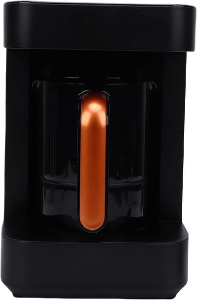 Koffiezetapparaat Turks - Warme drank maker - Thuisgebruik Kantoor - Digitale temperatuurregeling - 480 ml - Zwart
