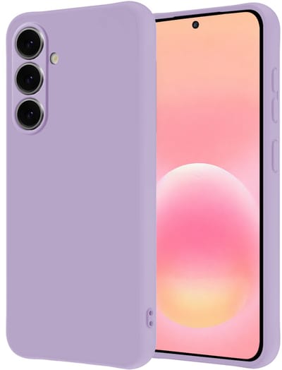 Hoesje - Geschikt voor Samsung Galaxy A57 - Sterk & Shockproof - Hoes Cover - Siliconen Case - Lila