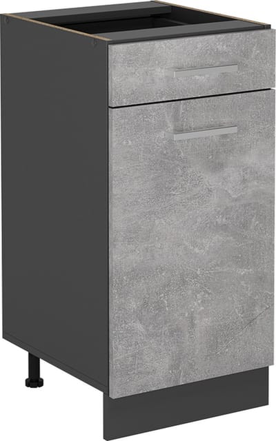 Vicco R-Line Keukenonderkast – 40 cm zonder werkblad Beton