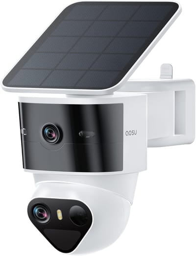 Draadloze Beveiligingscamera - PTZ Camera - Buiten Bewaken - Dubbele Lens 360 Graden - 12x195x243cm
