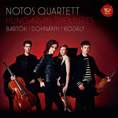 Hungarian Treasures - Bartók, Dohnányi, Kodály - Notos Quartett