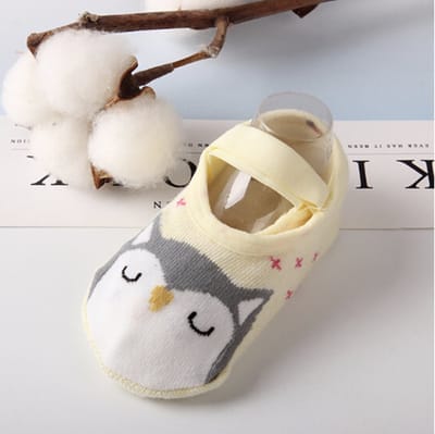 Hiden - Baby Sokjes - Baby sokken - Anti stof - Babyslofjes - Baby & Verzorging - 12-18 maanden | Uil