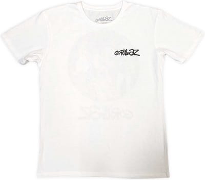 Gorillaz - Song Machine Brush Logo Heren T-shirt - S - Wit