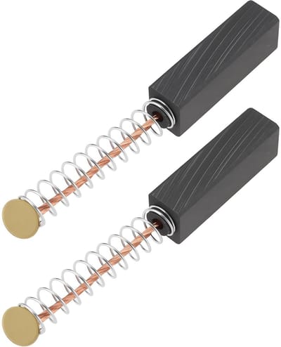 Dailygoods- Motorborstel Carbon 24x8x6.4mm - Koolborstels - Compatibel met Hilti TE 17 - Veerontwerp - Stabiele stroomtransmissie - Vermindert vonken - Koolborstel