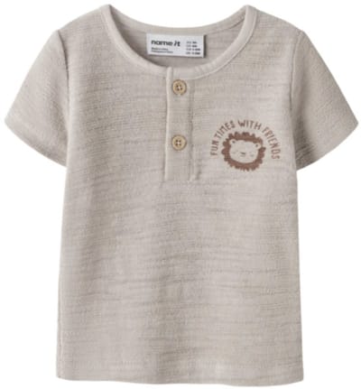 Name It - Shirt - NBMHORIZON - Chateau Gray - Maat 50
