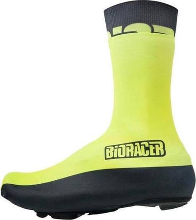 Bioracer Overschoenen One Black & Fluo Yellow Size M (39-42)