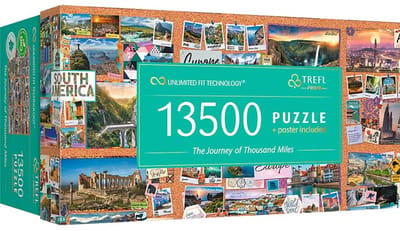 Trefl puzzel The Journey of Thousand Miles FSC Mix 70% - 13500 stukjes.