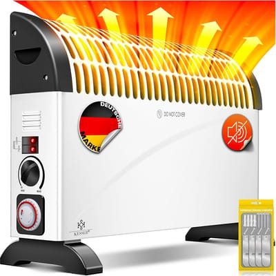 Elektrische Convector Verwarming 2000 Watt met Timer en Thermostaat