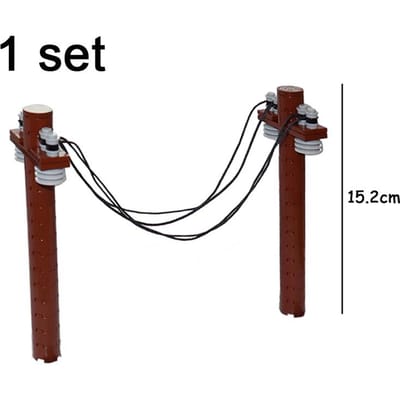 MOC Feux de Circulation Urbains Panneaux de Signalisation Routière Barricade Feu de Signalisation Limitation de Vitesse BÂTIS-LE TOI-MÊME Scène de Briques de Construction Minifigurines de Construction Accessoires