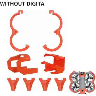 Voor Dji Neo2 Propellerbeschermingskit Volledige Dekking Snelontgrendelingsbeschermer Lichtgewicht ABS Veilig Drone-accessoire Voor Dji Neo 2