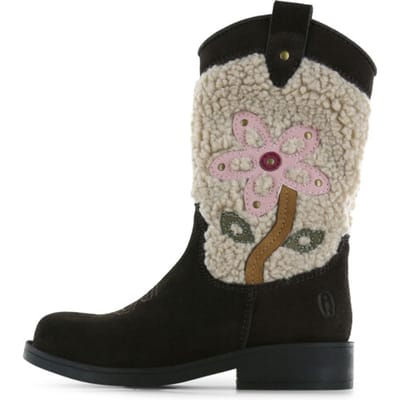 Shoesme Westernlaarzen Teddy bruin - Dames - Maat 28