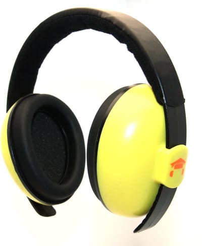 Geluidsafschermer Kleuter tot ca 4 jaar / Oorkap / Concentratiekoptelefoon Geel - DKT Eduline - DKT-GAFS08-Y Perfect voor de schoolklas, school, onderwijs, festivals, evenementen