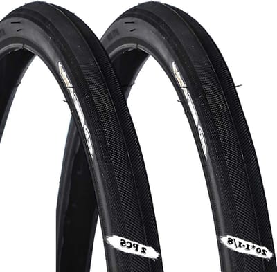 Fietsband - Draadband - Woon-werkverkeer - Antislip Slijtvast - 20x1-1/8 - Zwart