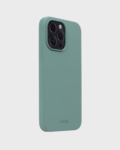 Phone Case Silicone Moss Green iPhone 14 Pro Max