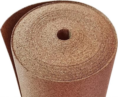 Geluidsisolerend Rolkurk Isolatiemateriaal 2 mm Dikte