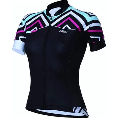 Bbb Omnium Korte Mouw Wielertrui Blauw S Vrouw