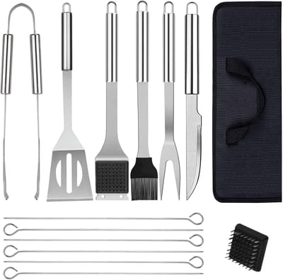 Lexium barbecue accessoires - barbecue tang - barbecue gereedschap - barbecue set