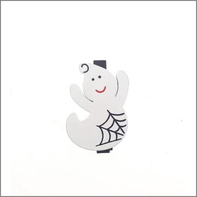 Elegante Knijpers - Halloween - Spookje - 24 Stuks - Houten Knijpertjes