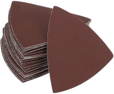 Dailygoods - 30 stuks 3,15 inch 2000 korrel universele schuurschijven - schuurpapier met haak en ring - basis van rood papier