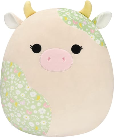 Klikkopers® - Kawaii knuffel - 30 cm - Squish Knuffel - Koe Squishy - Kawaii Kussen - Kawaii Koe Knuffel - Groen