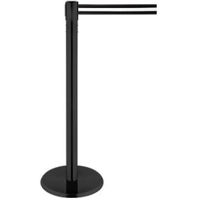 RS-GUIDESYSTEMS Riempaal GLA 86, metaal, hoogte 1000 mm, riemmaat L 7000 x B 100 mm, zwart/wit uitgeklapt