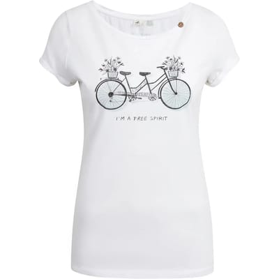 Dames-T-shirt Ragwear Fllorah Print C Gots