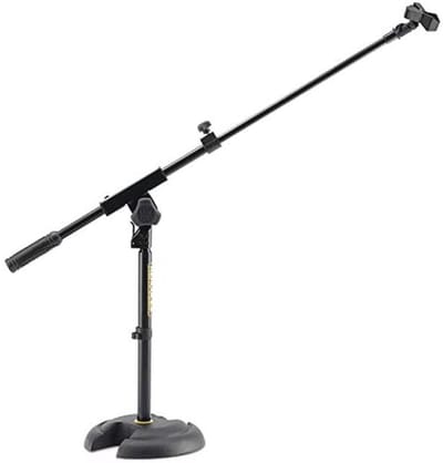 Korte microfoonstandaard met uittrekbare bal en EZ Clip