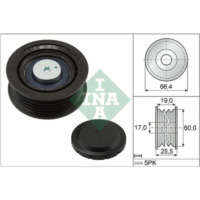 Schaeffler Ina Poly-V riemgeleiderpoelie INA 532 0642 10
